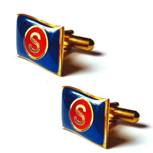 Gold Logo Cufflinks