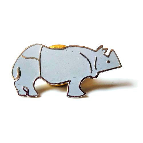 Rhinosaurs Lapel Pins