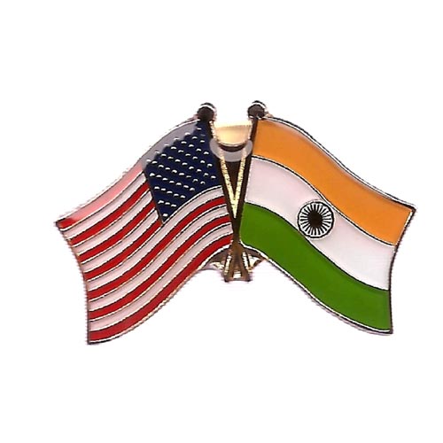 Three Flag lapel Pins